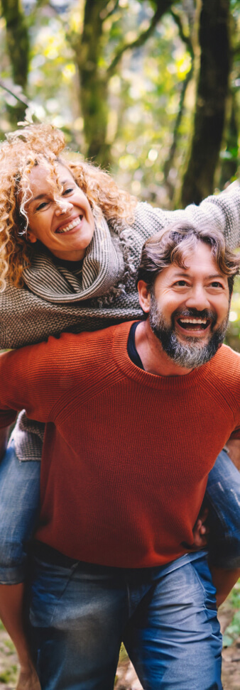 Happy couple